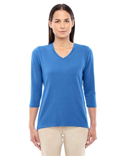 Devon & Jones - Women's Perfect Fit™ Bracelet-Length V-Neck Top - DP184W