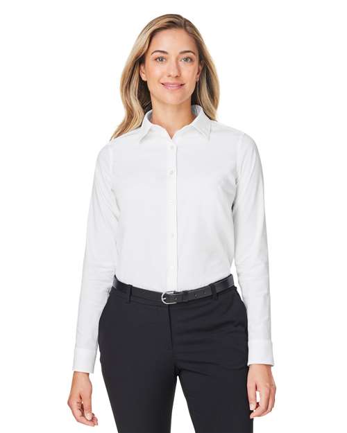 Devon & Jones - Women's CrownLux Performance® Spencer Poplin Dress Shirt - DG505W