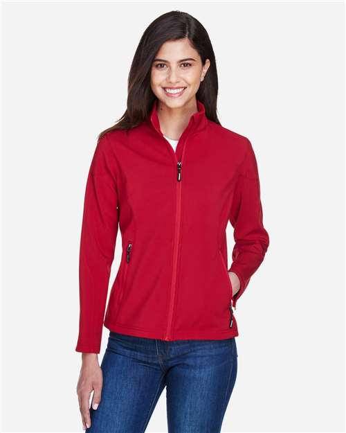 CORE365 - Women's Cruise Two-Layer Fleece Bonded Soft Shell Jacket - 78184