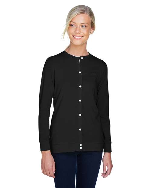 Devon & Jones - Women's Perfect Fit™ Ribbon Cardigan - DP181W