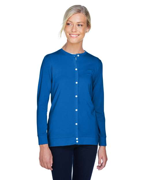 Devon & Jones - Women's Perfect Fit™ Ribbon Cardigan - DP181W