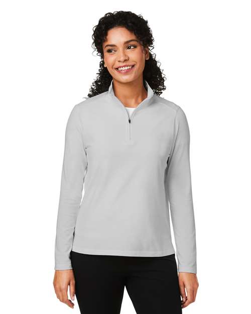 Devon & Jones - Women's Raleigh Stretch Quarter-Zip Pullover - DG425W