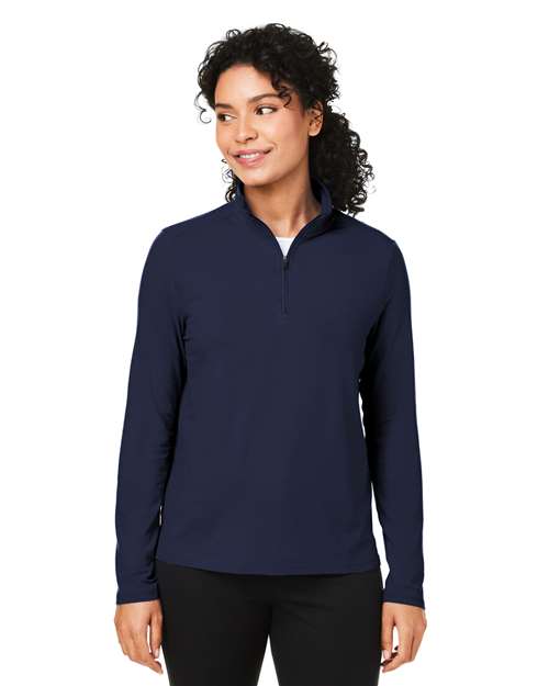 Devon & Jones - Women's Raleigh Stretch Quarter-Zip Pullover - DG425W