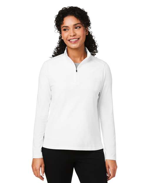 Devon & Jones - Women's Raleigh Stretch Quarter-Zip Pullover - DG425W