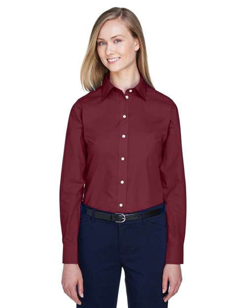 Devon & Jones - Women's Crown Collection® Broadcloth Woven Dress Shirt - D620W