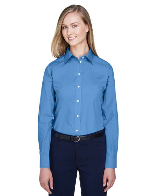Devon & Jones - Women's Crown Collection® Broadcloth Woven Dress Shirt - D620W