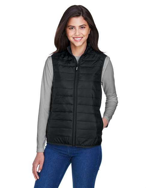 CORE365 - Women's Prevail Packable Puffer Vest - CE702W