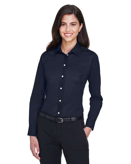 Devon & Jones - Women's Crown Collection® Solid Stretch Twill Woven Dress Shirt - DG530W
