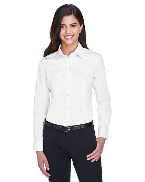 Devon & Jones - Women's Crown Collection® Solid Stretch Twill Woven Dress Shirt - DG530W