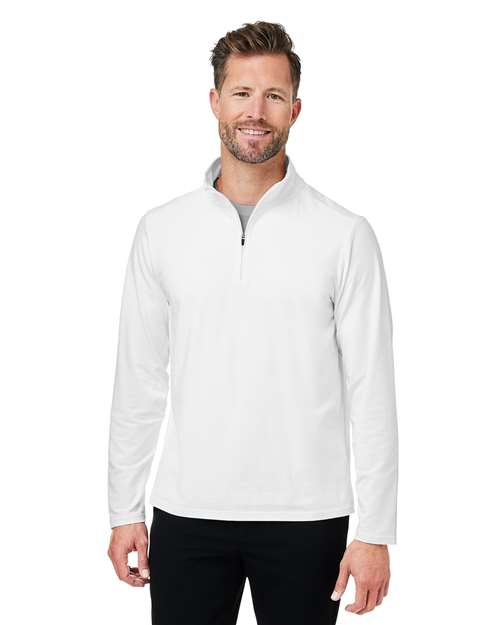 Devon & Jones - Raleigh Stretch Quarter-Zip Pullover - DG425