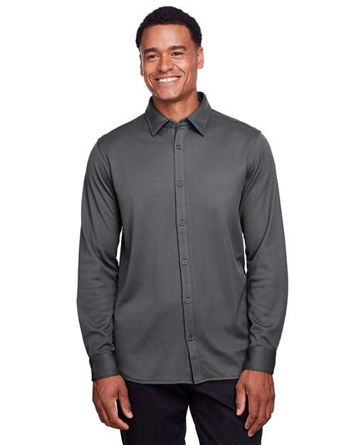 Devon & Jones - CrownLux Performance® Plaited Dress Shirt - DG20Z