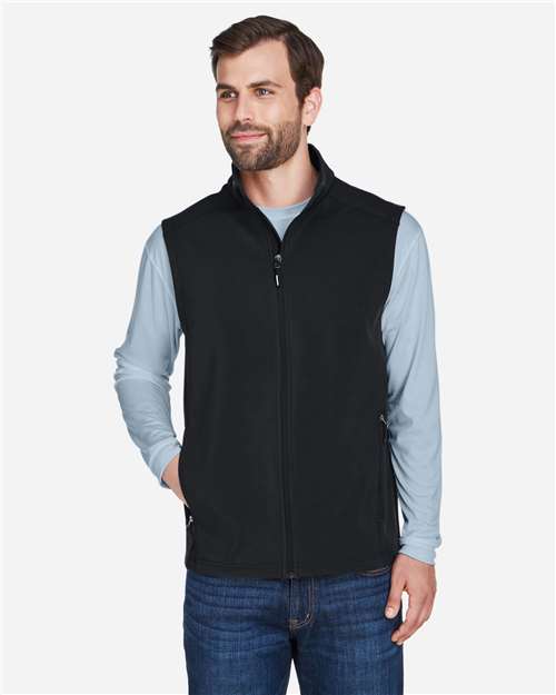 CORE365 - Men's Cruise Two-Layer Fleece Bonded Soft Shell Vest - CE701