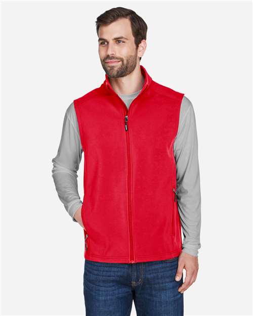 CORE365 - Men's Cruise Two-Layer Fleece Bonded Soft Shell Vest - CE701