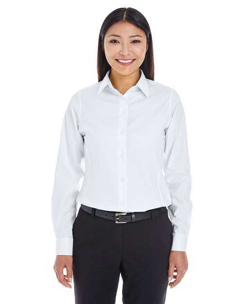 Devon & Jones - Women's Crown Collection® Royal Dobby Woven Dress Shirt - DG532W
