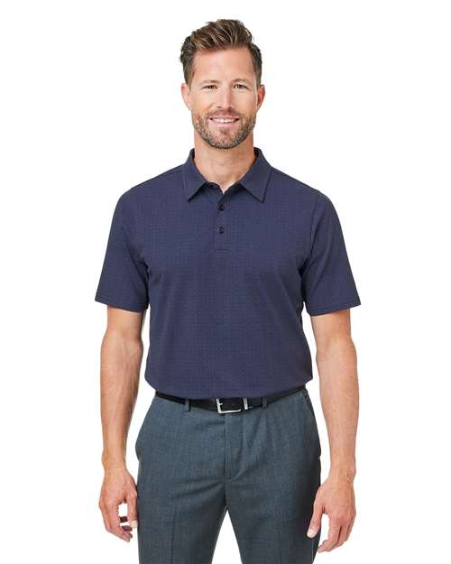 Devon & Jones - Men's Crownlux Performance® Geo Polo - DG101