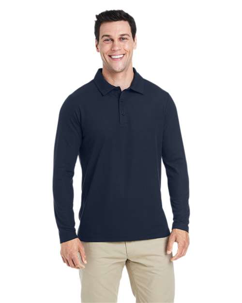 CORE365 - Fusion ChromaSoft™ Long Sleeve Pique Polo - CE112L