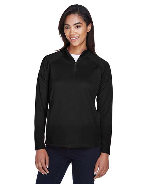 Devon & Jones - Women's Stretch Tech-Shell® Compass Quarter-Zip Pullover - DG440W