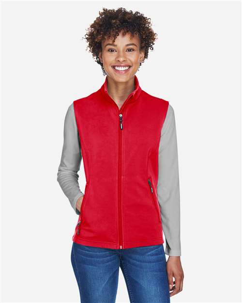 CORE365 - Women's Cruise Two-Layer Fleece Bonded Soft Shell Vest - CE701W