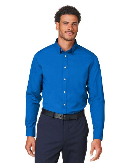 Devon & Jones - Men's CrownLux Performance® Spencer Poplin Dress Shirt - DG505