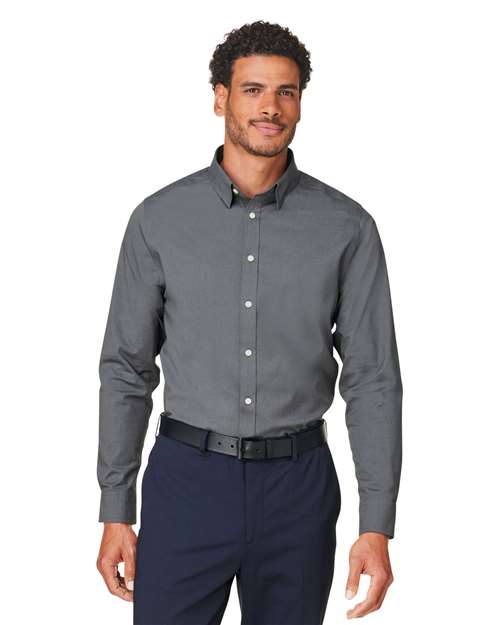 Devon & Jones - Men's CrownLux Performance® Spencer Poplin Dress Shirt - DG505