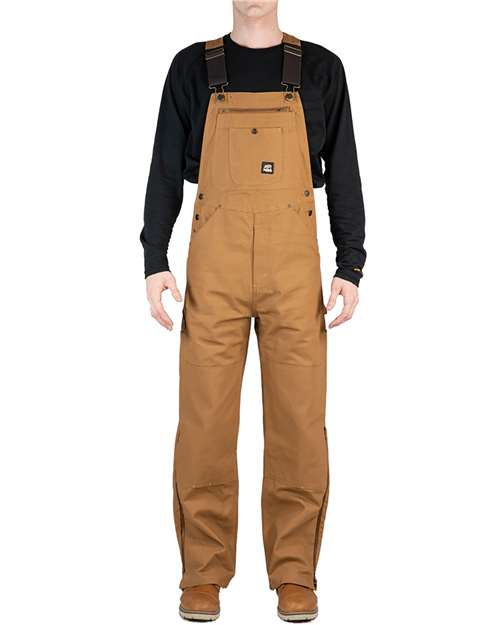 Berne Apparel - Men's Slab Unlined Duck Bib Overall - B1067