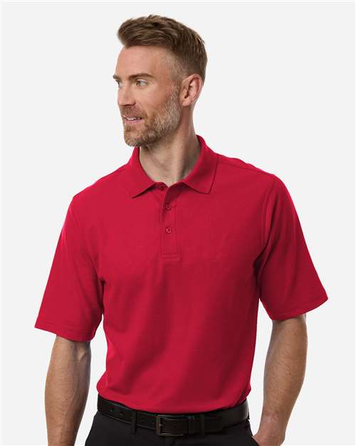 Harriton - Men's Maverick CVC Pique Polo - M105