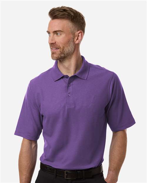 Harriton - Men's Maverick CVC Pique Polo - M105
