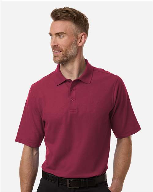 Harriton - Men's Maverick CVC Pique Polo - M105
