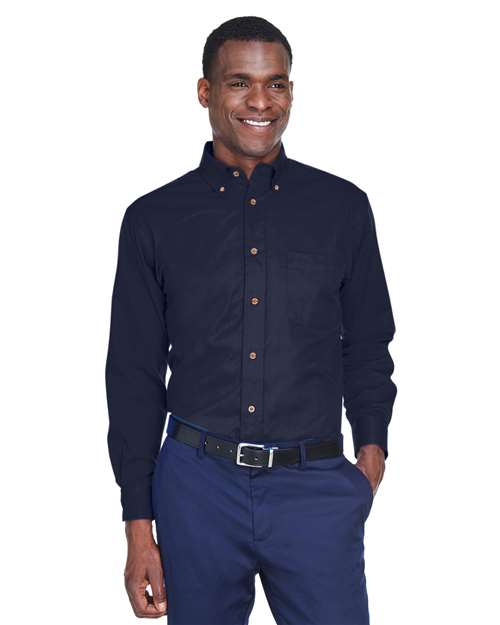Harriton - Men's Easy Blend™ Twill Shirt - M500