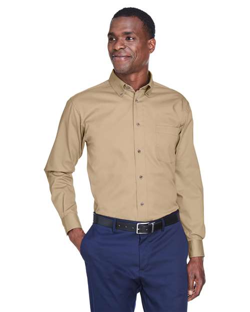 Harriton - Men's Easy Blend™ Twill Shirt - M500