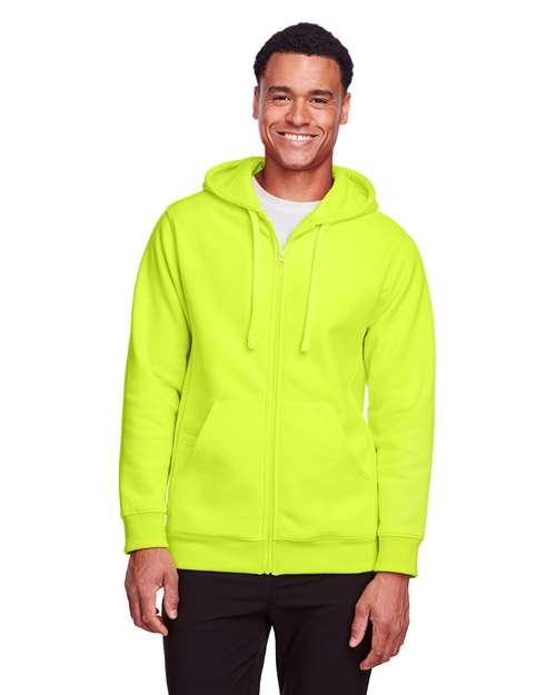 Team 365 - Unisex Zone HydroSport™ Heavyweight Full-Zip Hooded Sweatshirt - TT95
