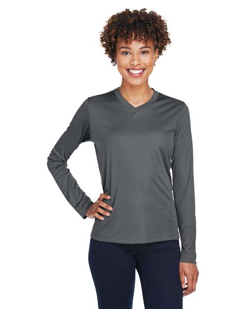 Team 365 - Women's Zone Performance Long Sleeve T-Shirt - TT11WL