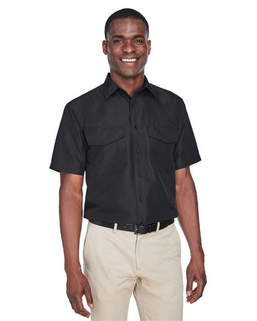 Harriton - Key West Short Sleeve Performance Staff Shirt - M580