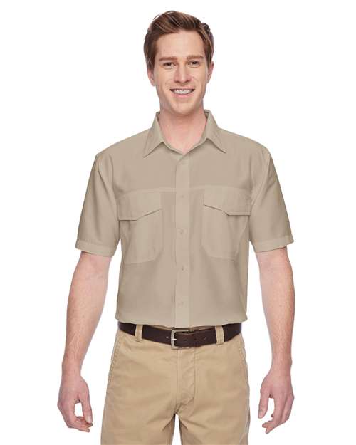 Harriton - Key West Short Sleeve Performance Staff Shirt - M580