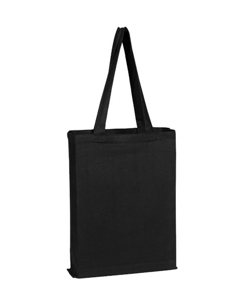 Q-Tees - Canvas Gusset Promotional Tote - Q800GS