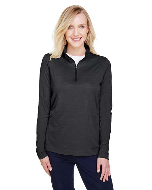 Team 365 - Women's Zone Sonic Heather Performance Quarter-Zip Pullover - TT31HW