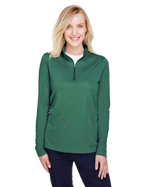 Team 365 - Women's Zone Sonic Heather Performance Quarter-Zip Pullover - TT31HW