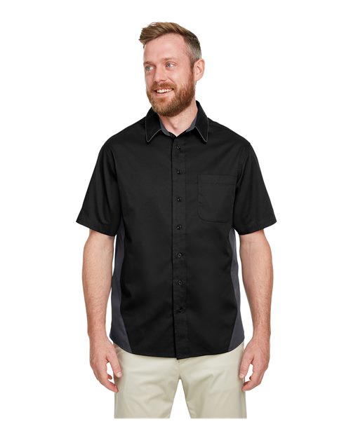 Harriton - Men's Flash IL Colorblock Shirt - M586