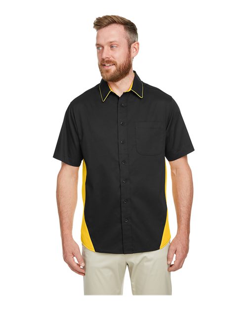 Harriton - Men's Flash IL Colorblock Shirt - M586