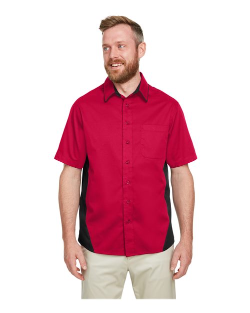 Harriton - Men's Flash IL Colorblock Shirt - M586