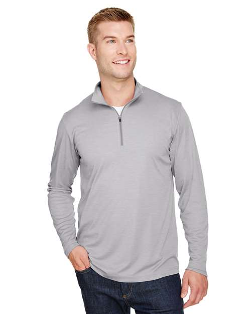 Team 365 - Zone Sonic Heather Performance Quarter-Zip Pullover - TT31H