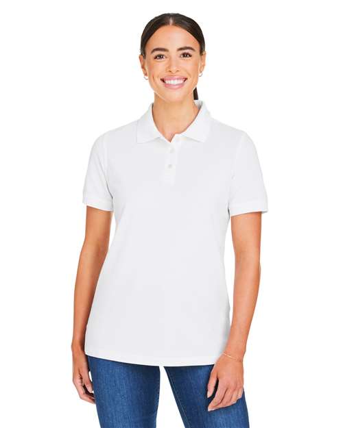 Harriton - Women's Valiant Cotton Snag Protect Polo - M205W