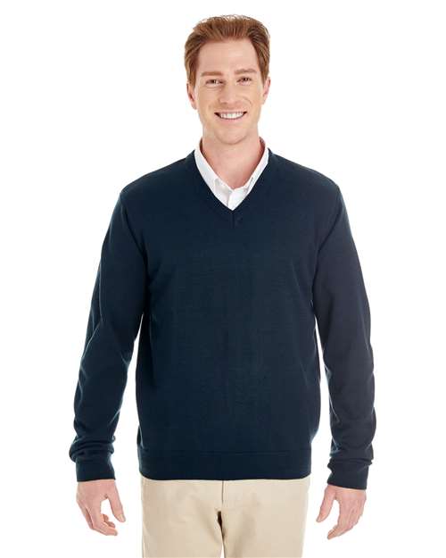 Harriton - Men's Pilbloc™ V-Neck Sweater - M420