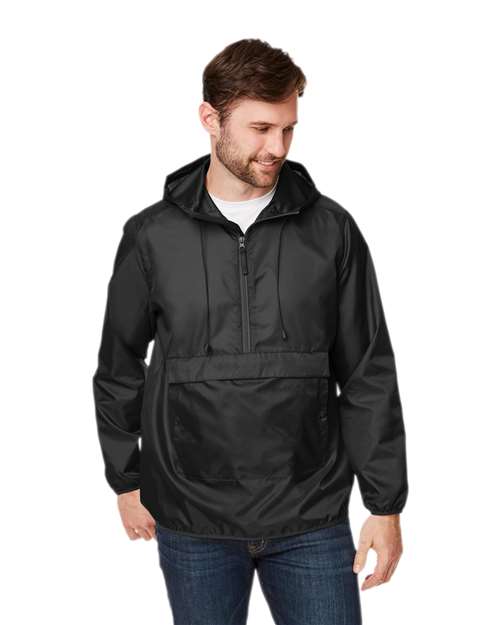 Team 365 - Unisex Zone Protect Packable Anorak Jacket - TT77