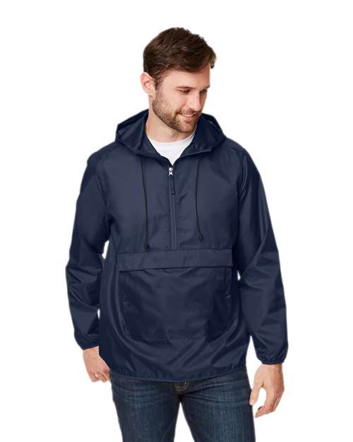 Team 365 - Unisex Zone Protect Packable Anorak Jacket - TT77