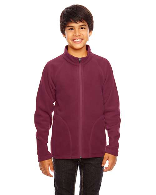 Team 365 - Youth Campus Microfleece Jacket - TT90Y