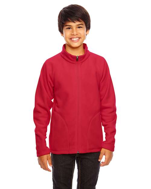 Team 365 - Youth Campus Microfleece Jacket - TT90Y