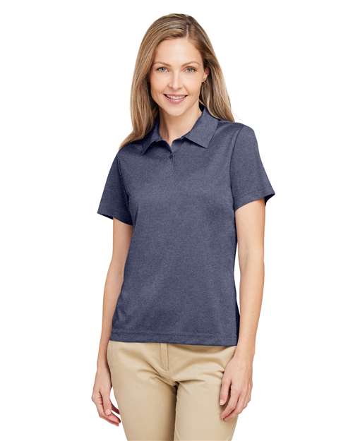 Team 365 - Women's Zone Sonic Heather Performance Polo - TT51HW