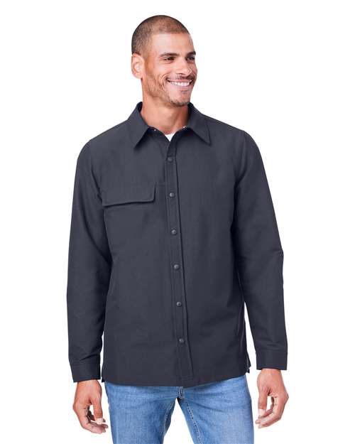 Harriton - Unisex Flex Twill Overshirt Jacket - M72