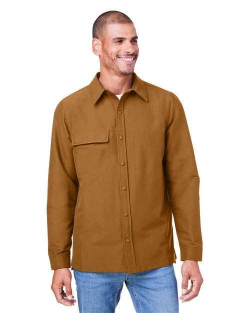 Harriton - Unisex Flex Twill Overshirt Jacket - M72